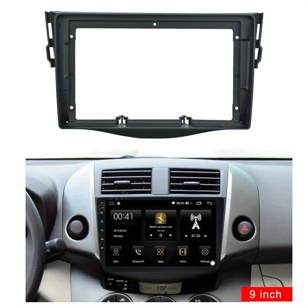 פאנל לרכב עבור TOYOTA RAV4 2007-2012 9 אינץ התאמה לרדיו לרכב ומסגרת DVD ערכות מתאם התאמה לאודיו פנל התקנה בלוח המחוונים