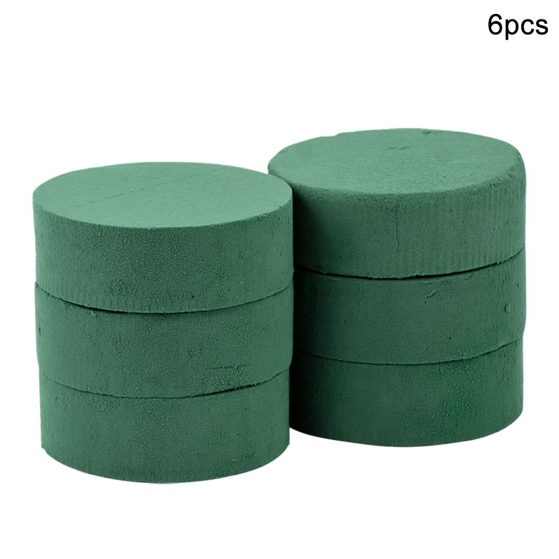 1/6Pcs Floral Foam Blocks for Wedding Party Flower Arrangement Table Decoration Wet Foam Mud Bricks Home DIY Crafts Supplies