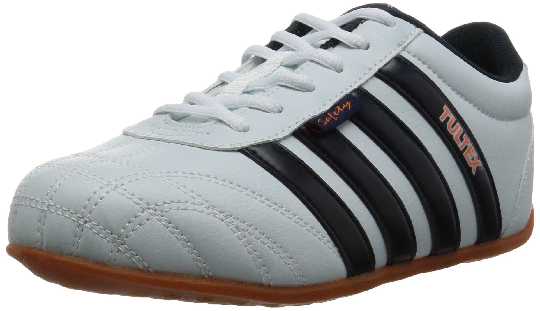 

Tartex AZ51603 Safety Shoes/Work Shoes (4 Stripes), Steel Toe Cap, 3E, White/Navy, Size 27.0 cm