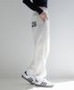 KITTY POTTERY Reversible Boa Fur Jogger Pants Ivory