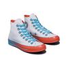 Converse 1970s Chuck Taylor All Star Trendy Comfortable Versatile High-Top Canvas Shoes Unisex Sneakers White Blue Brick-Red 171934C