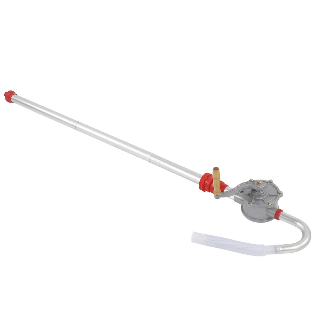 Hand Crank Rotary Oil Pump Aluminum Alloy 55 Gallon for Pumping Lubricating Fuel Oils Diesel