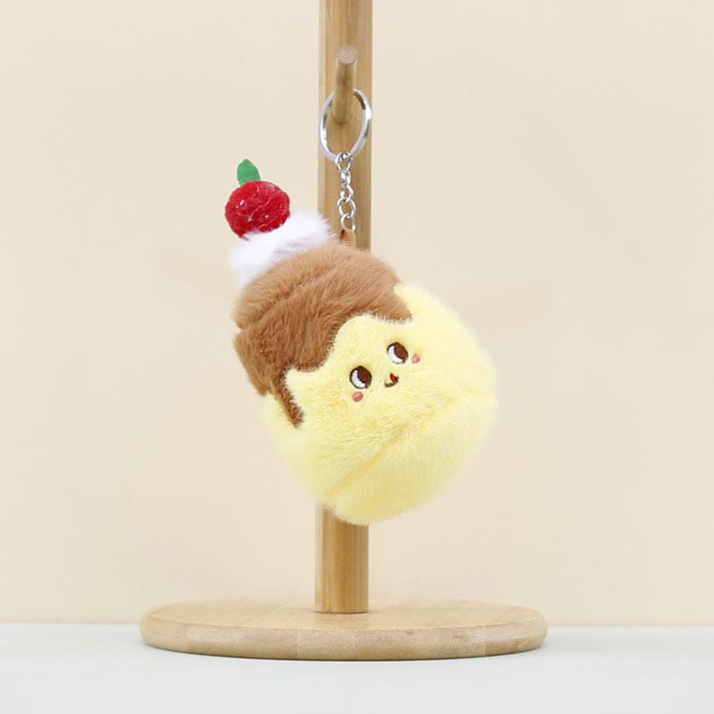 Fun Plush Hamburger Keychain Cute Food Inspired Stuffed Toy Perfect For Decor Home