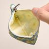 Mini small pocket wallet small fresh canvas floral fabric card bag zipper change bag student coin storage bag