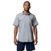 Utilizer II Solid Short Sleeve Shirt, Mens Grey Shirt