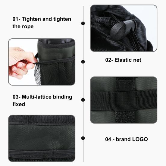 תיק לבקבוק מים לאופניים שרוך מתכוונן עמיד למים תרמי לאופני כביש הרים נרתיק אחסון לבקבוק שתייה אביזרי אופניים לרכיבה על אופניים