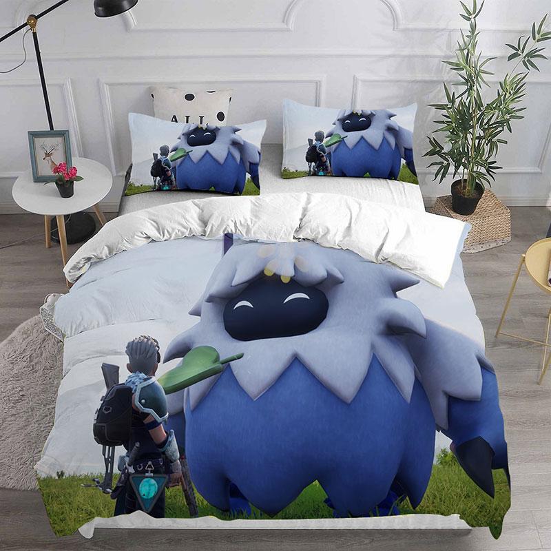 Gamer P-Palworld Bedding Sets Comforter Quilt Bed Cover Duvet Cover Pillow Case 2-3 Pieces Sets Kids Adult Size