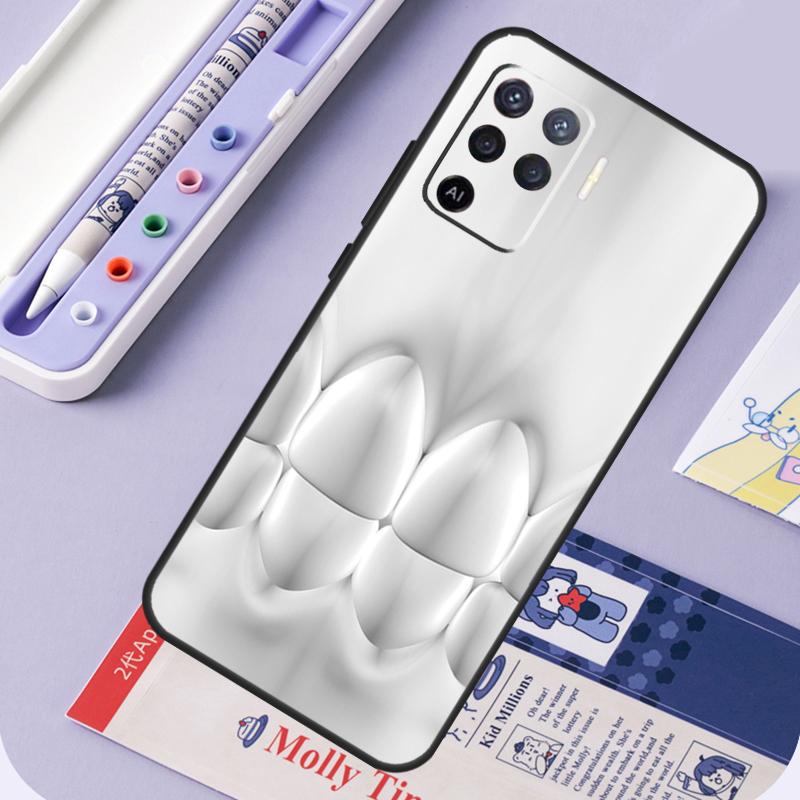 Dentist Dental Dent Tooth For Oppo A60 A80 A40 A94 A74 A54 A15 A18 A38 A58 A78 A98 A16 A76 A96 A57 A17 A77 A5 Pro Case