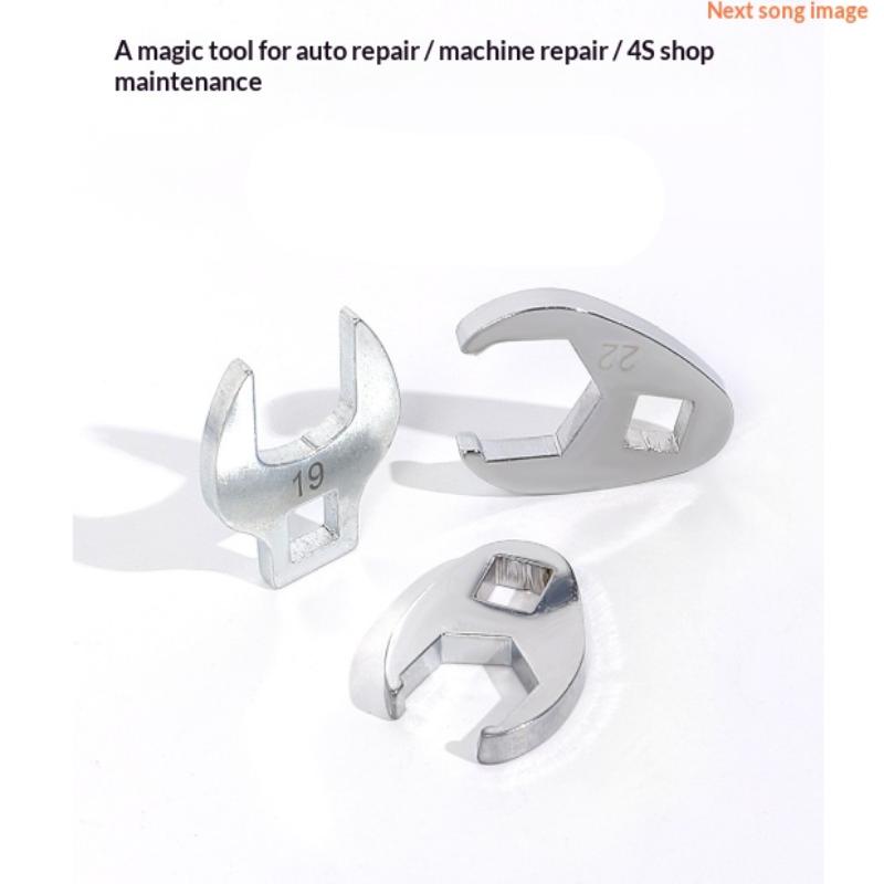 9/11 Pcs Flare Nut Wrench Set Crowfoot Wrench Set With Storage Rack Horn Dual Purpose Wrenches Tool Kit For 3/8" Drive