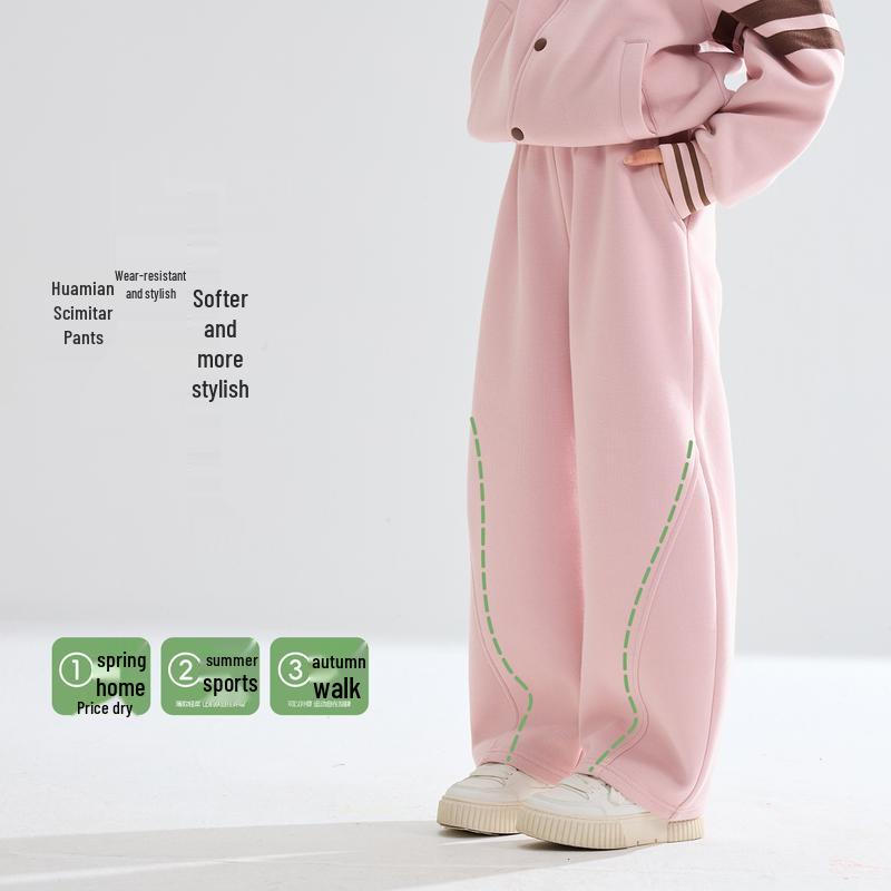 Hello Kitty Girls' Autumn Casual Hoodie and Pants Set