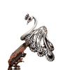 New Peacock Ring Women's Long Ring Ethnic Style Retro Matte Personality Opening Adjustable Ring