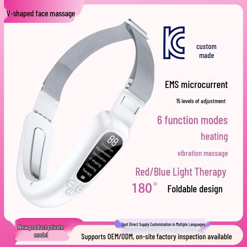 

Portable EMS V-Face Microcurrent Facial Slimming and Firming Device Chinese Version