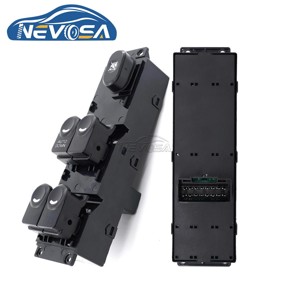 NEVOSA 93570-1R101 93580-1R000 Front Left Window Lifter Switch Passenger Single Button For Hyundai Solaris Accent 2011 2012 2013