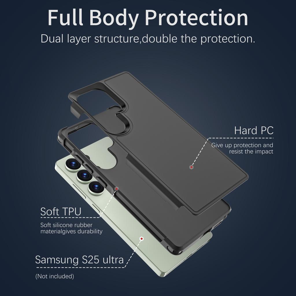Back Cover Fashion Case for Samsung Galaxy S25 Ultra Plus S24 FE S23 S22 5G Matte Feeling Cover