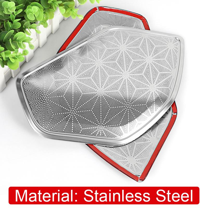 For Toyota RAV4      2024 RAV 4 XA50 Hybrid Car Door Audio Speaker Trim Cover Stainless Steel Accessories