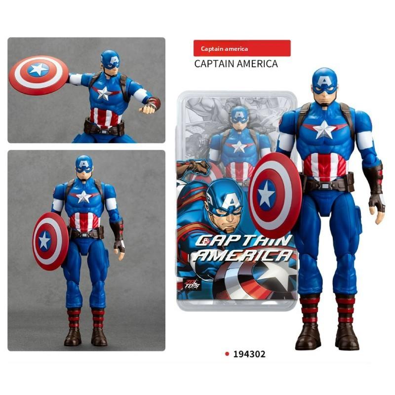 Marvel Avengers Pvc Toy Figures With Storage Box For Display And Gift Ideas