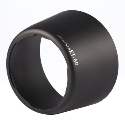 Schwarze professionelle Ersatz-Gegenlichtblende ET60 für F 4 5.6 75 300mm f 4 5.6 USM