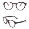 Women Reading Glasses Vintage Classic Round Readers High Quality Leopard Presbyopic Spectacles With Spring Hinge