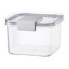 Rice Storage Bin Sealed Bulk Food Transparent for Cereal White