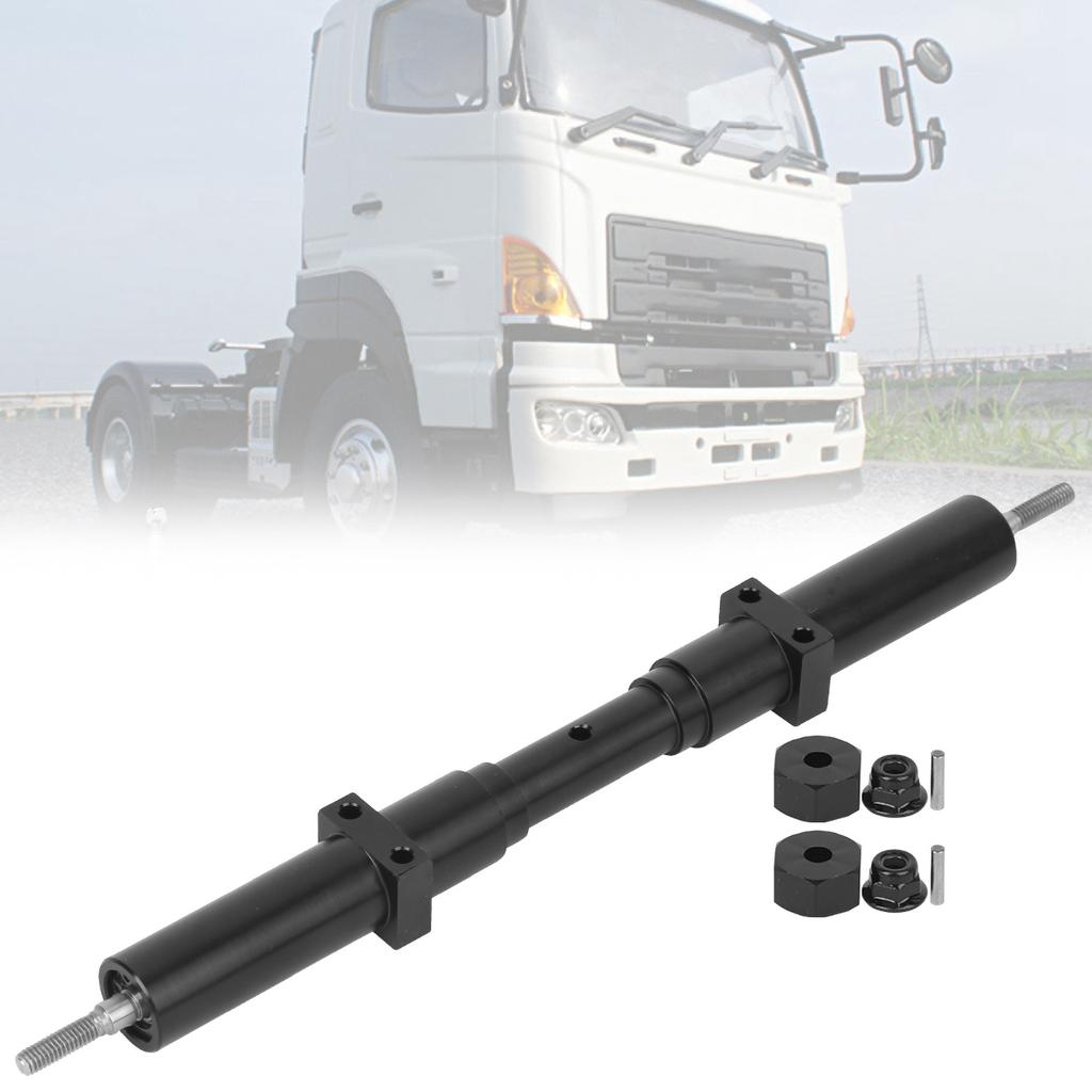 Metal Non Powered Rear Wheel Axle Upgrade Parts Fit for Tamiya 1/10 RC Tractor Truck