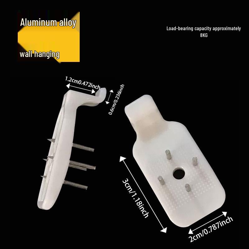 Small Invisible Seamless Wall Hooks for Picture Frames and Photo Walls