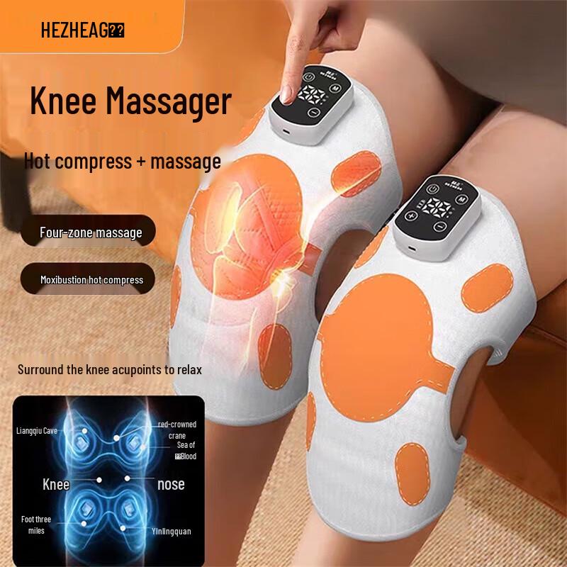 Hezheng Moxibustion Hot Compress Knee Massager