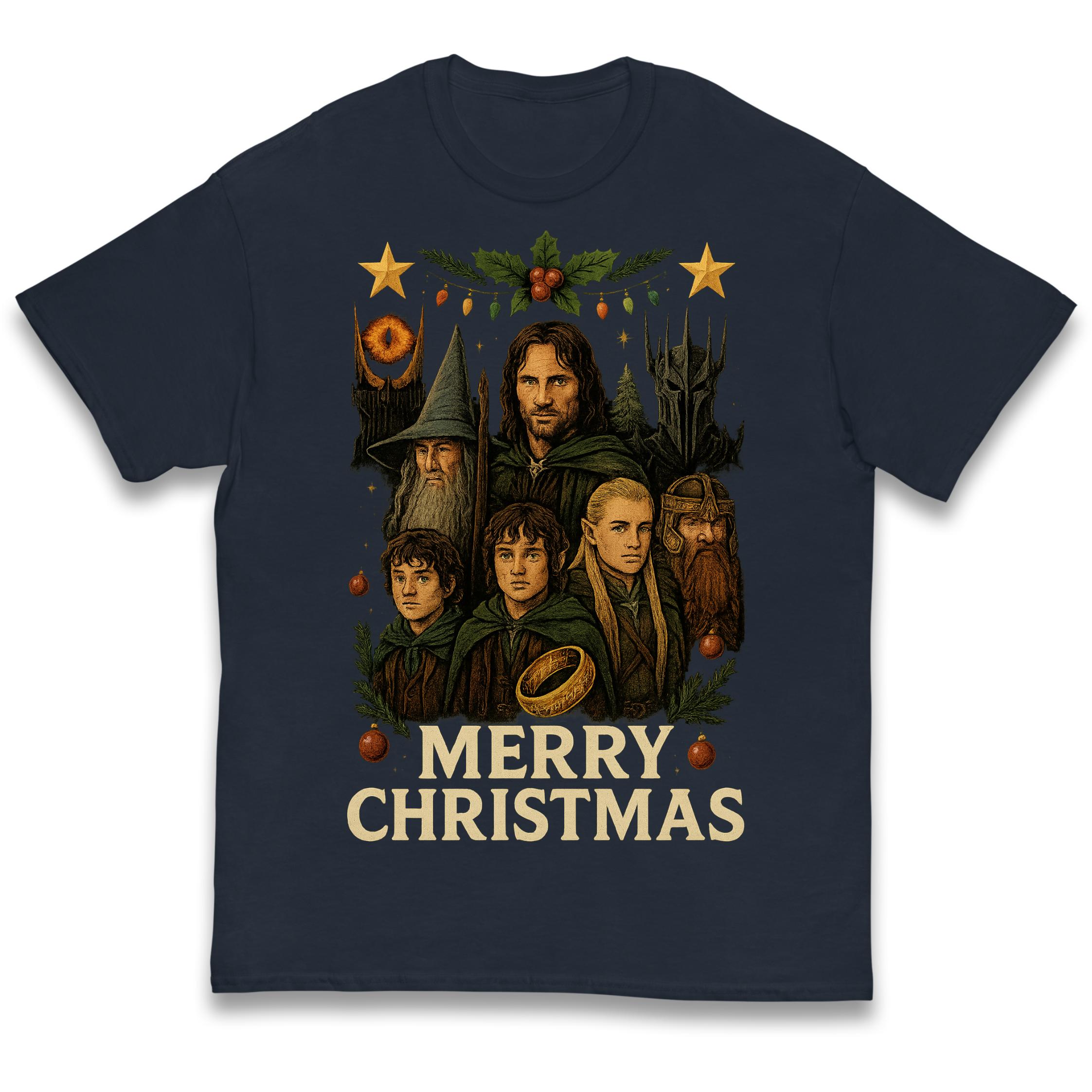 Lord of The Rings Christmas Kids T Shirt 120