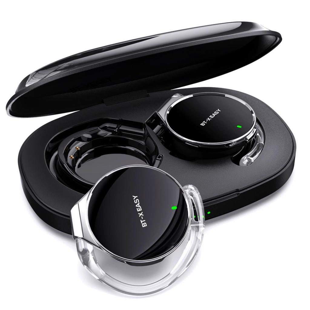 Bluetooth Wireless Earbuds with Up to 52 Hours of Continuous Lightweight Sports Headset for and the Comfortable Black 5.4 Clip-on Earphones, Playback,