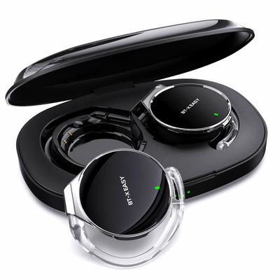 Bluetooth Wireless Earbuds with Up To 52 Hours of Continuous Lightweight Sports Headset for and the Comfortable Black 5.4 Clip-on Earphones, Playback,