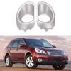 Car Front Bumper Fog Light Cover Silver Color Fog Lamp Trim 57731-AJ490 57731-AJ480 For Subaru Legacy Outback 2010-2014 Parts