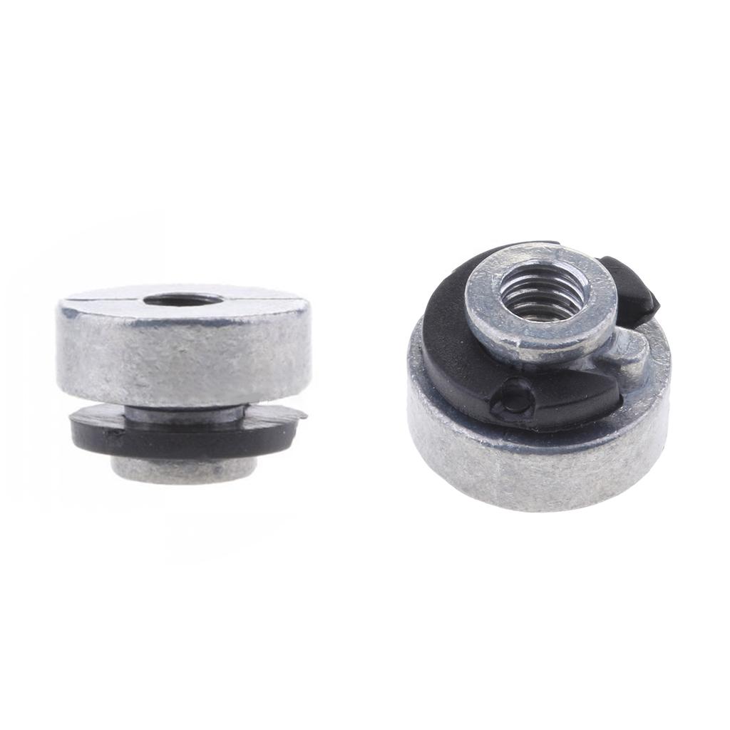 Motorcycle Rear Fender Seat Nut Kit for Sportster Street Bob Softail 1996-2017 Mount Nut Bolt Quick Release Aluminum