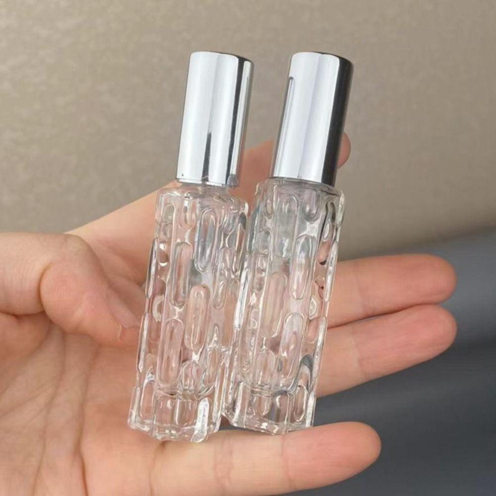 

Bitter Gourd Pattern Empty Spray Atomizer 10ml Cosmetic Container Travel чорний