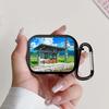 Clear Blue Sky Earphone Cases Cover Case For Airpods Pro2 4 1 Pro3 3 Pro 2