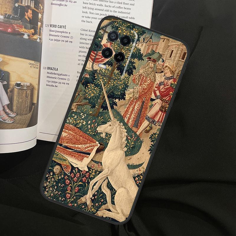 Renaissance Art Painting For Oppo A38 A18 A58 A78 A98 A79 A40 A60 A80 A16 A76 A96 A15 A74 A94 A54 A77 A17 Phone Case
