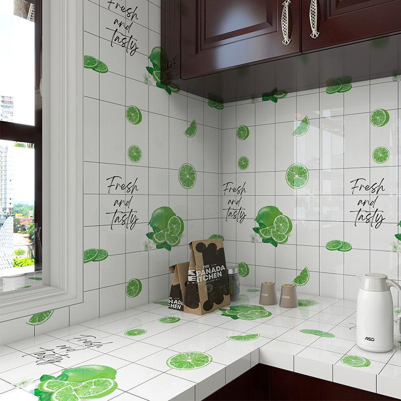 Imitation Marble Thickend Self-adhesive Kitchen Cooktop Protective Film Marble Desktop Film High Temperature Oil Resistant Sticker