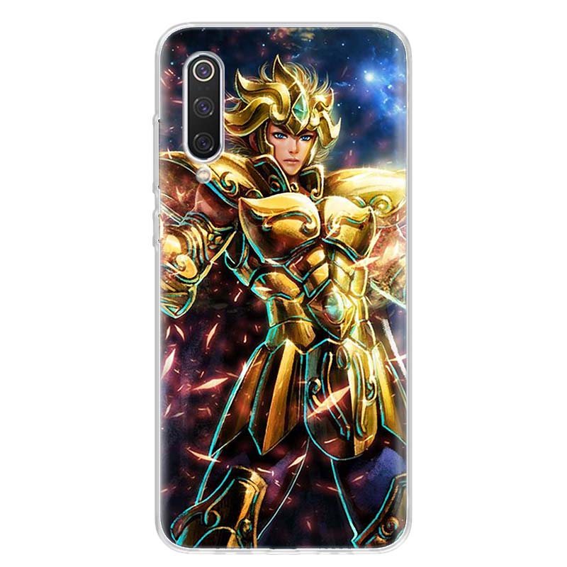 Saint Seiya Anime Cover Phone Case For Xiaomi Redmi Note 10 Pro Max 10S 9 9S 9T 8 8T 11T 11S 11 5G 11E 7 6 5 4X Coque