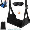 Portable Airplane Foot Hammock for Long-Distance Travel and Office Use