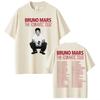 Bruno Mars The RoUnisextic Tour T-Shirt für Unisex Damen Hiphop Streetwear Oversized Tops 100% Baumwolle T-Shirt BM1