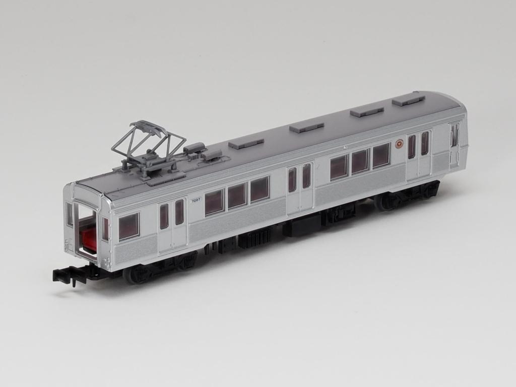 Tomytec Railway Collection Tetsuro Tokyu Railway 7200 Series Toyoko Line Car Set Diorama Supplies 334378 Non-Air-conditioned 2-Car
