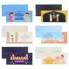 6Pcs Eid Mubarak Envelopes Money Gift Card Holder Ramadan Mubarak Decoration 2024 Islamic Muslim Eid Al-fitr Invitation Supplies