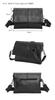 Leather Second Bag for Shoulder Crossbody Chest Three Large with Shoulder Suitable for Formal Bag [Whatna] Men, 3-Way Clutch, Bag, Bag, Bag,