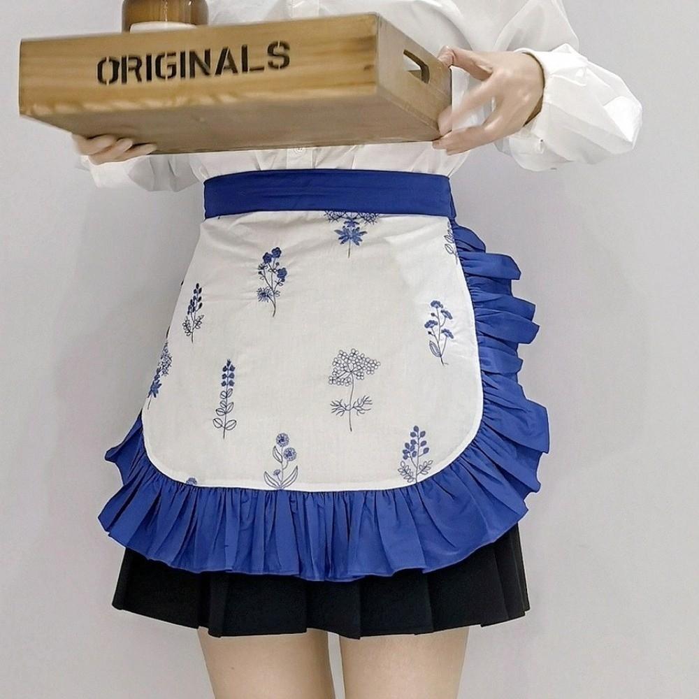 Exquisite Bistro Apron Elegant Waitress Apron Portable Waist Apron  Kitchen