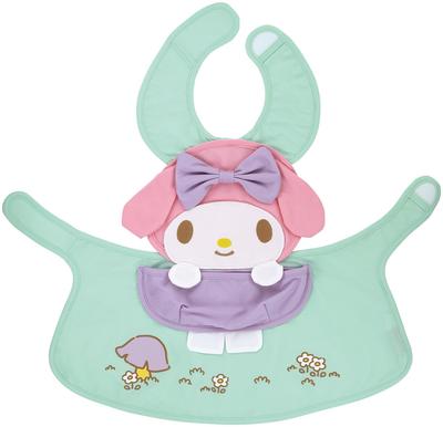 Skater Baby Apron for Meals Size Water Repellent with Catch Pocket Sanrio My Melody Die-Cut 80-90 CBAEP1-A