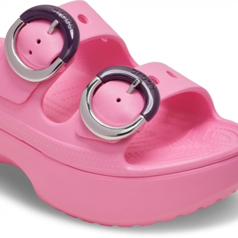 Crocs Sandalo Donna Piattaforma Fibbia Profonda 213246 669