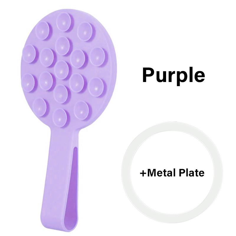 Multifunctional Magnetic Universal Holder Multicolored Suitable For Magsafe iPhone With Silicone Suction Holder Mount Mirror