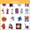 Neon 50pcs Genesis Evangelion Novel Waterproof Stickers For Water Bottle