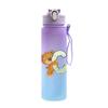 Cartoon Letter Printed Lovely A-Z 750ml Water Bottle Large Capacity Drinking Cup Portable Outdoor Sports Water Cup Children Gift