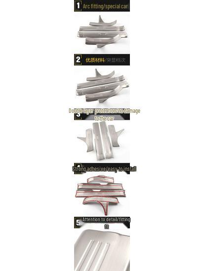 Zotye T600 Anti-Scratch Trunk Sill Plate & Bumper Strip