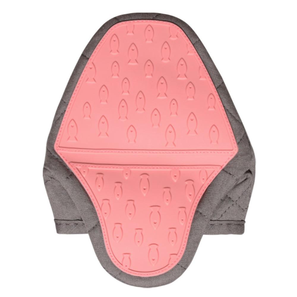 1PCS Fish Shaped Silicone Anti Scald Oven Gloves Kitchen Silicone Gloves Tray Dish Holder Gloves Multi-purpose