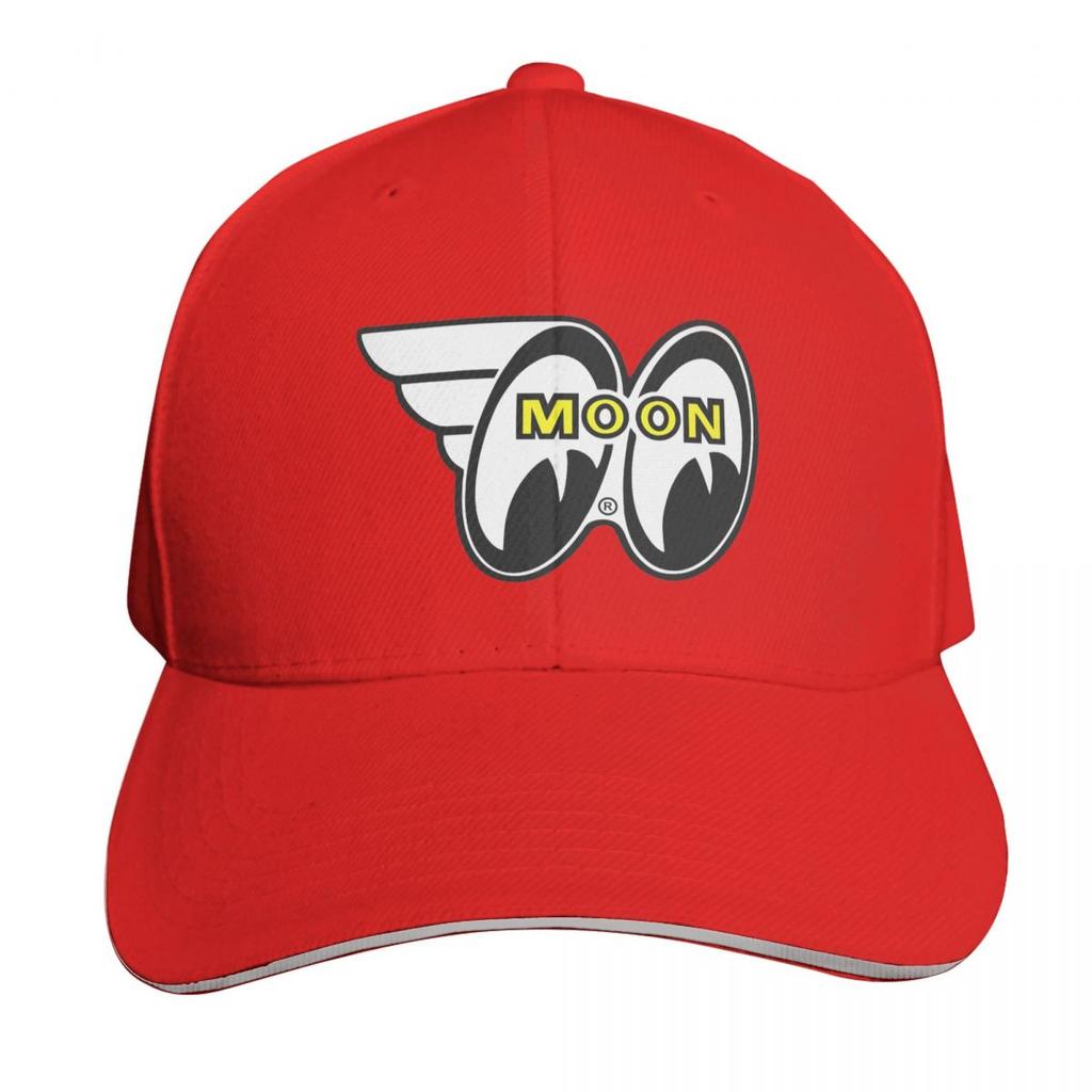 JDM Moon Eyess Motocyklová Závodní Čepice Módní Ležérní Baseballové Čepice Nastavitelná Čepice Hip Hop Letní Unisex Baseballové Čepice